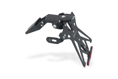 PT309B kentekenplaathouder links bovenaanzicht zwart KTM 1390 Super Duke R