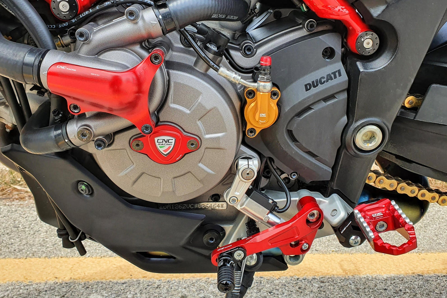 Timing Inspectie Cover Dynamodeksel Multicolore Ducati Hypermotard 1100S (2007-2009)
