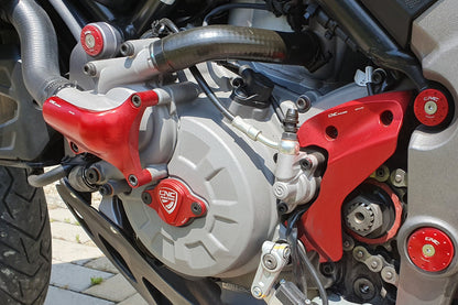 Optionele gekleurde endcap voor PL150 PL250 Ducati Hypermotard 950 RVE (2020-2025)