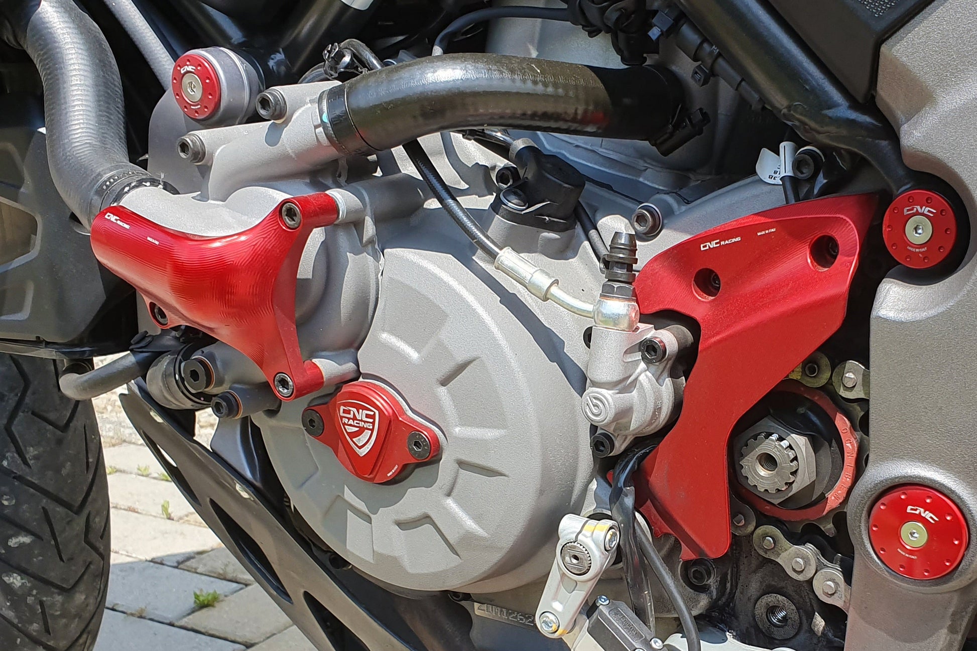 Waterpomp beschermer 'Nuovo' Ducati Monster 950 (2021+)