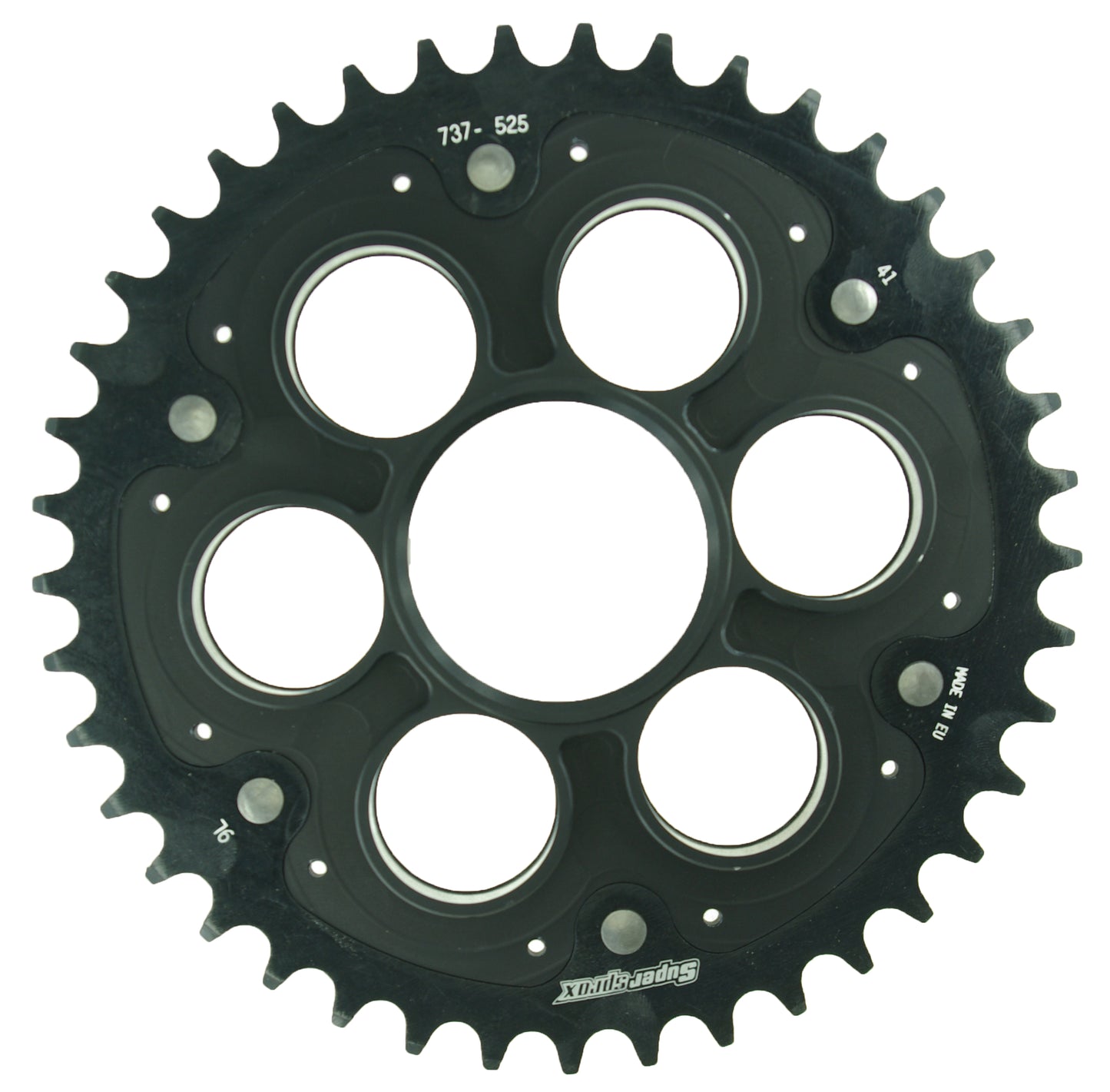 Superprox Stealth Backwiel 525 43-Tands Ducati Diave (2011-2018)