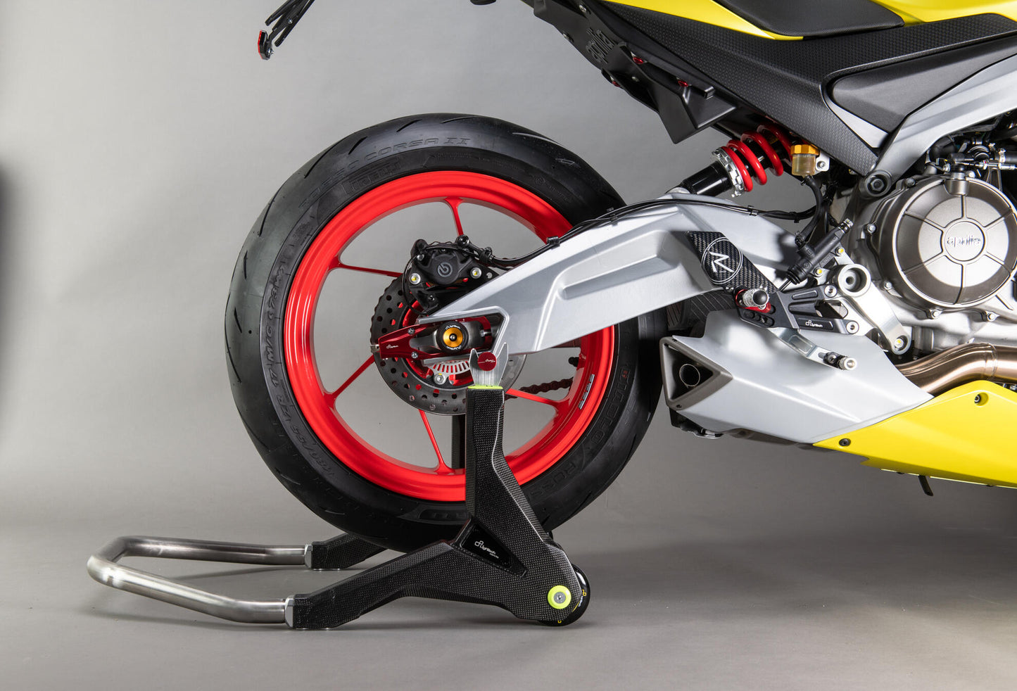 LighTech Carbon Paddock Stand Aprilia 660