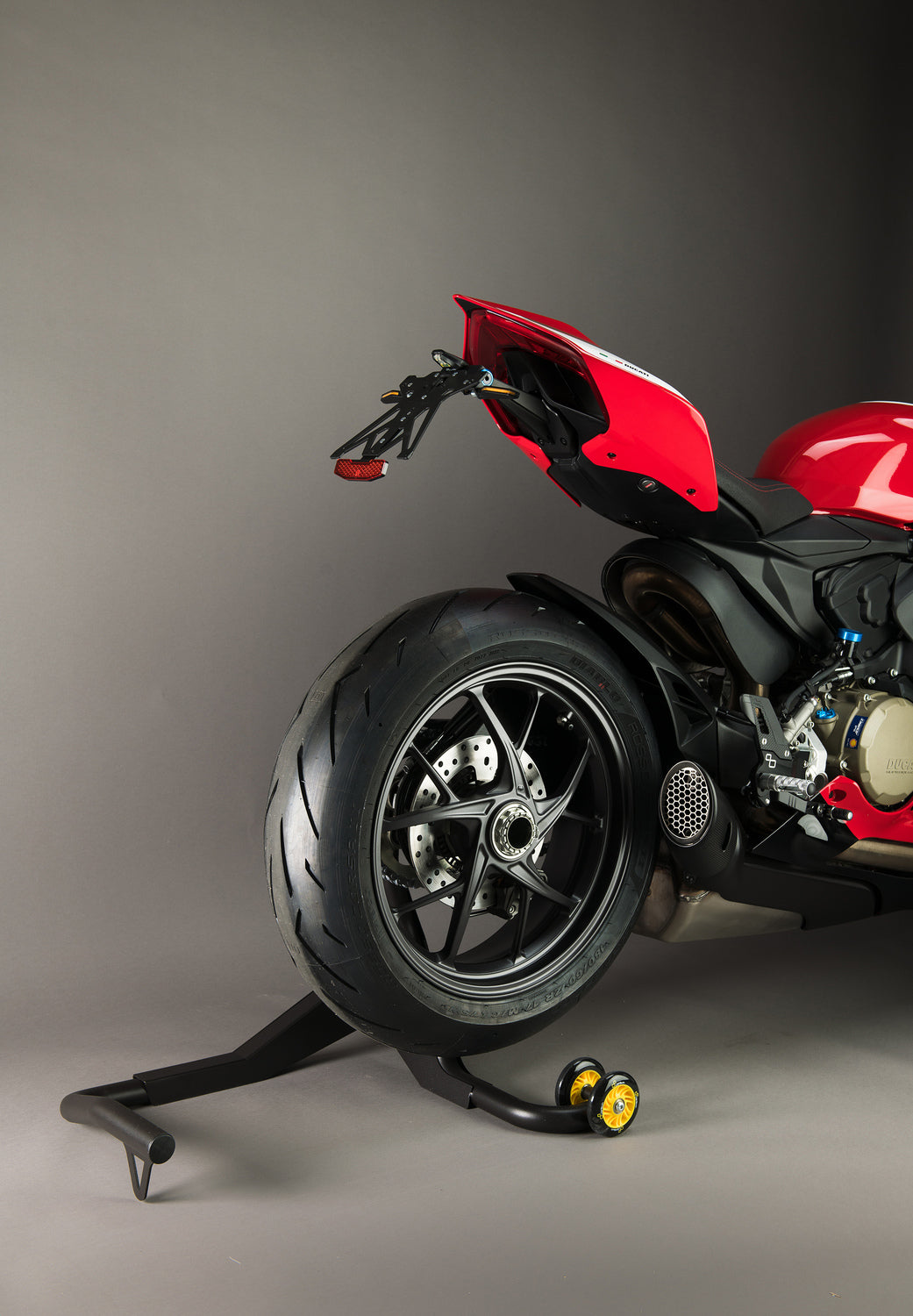 Lightech enkelzijdige paddockstand staal inc. 25,7mm pen Ducati 998S (2002-2003)