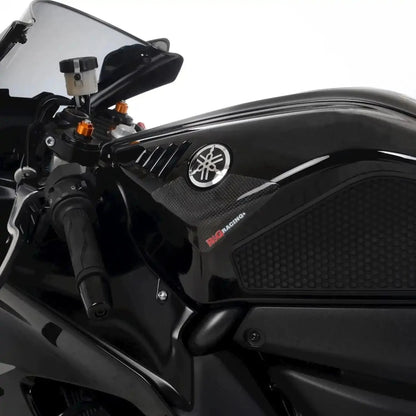 Outletdeal: R&G carbon tank sliders Yamaha YZF-R7 (2022-2025)