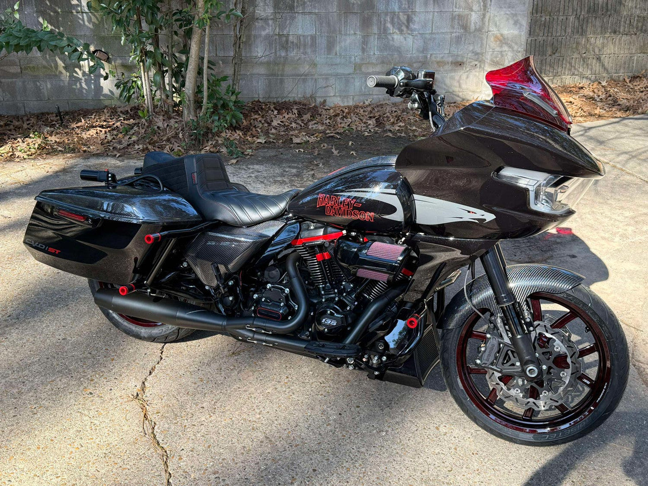 BST Torque TEK 3x19" carbon voorvelg voor Harley Davidson FXDWG Wida Glide (2008-2017)