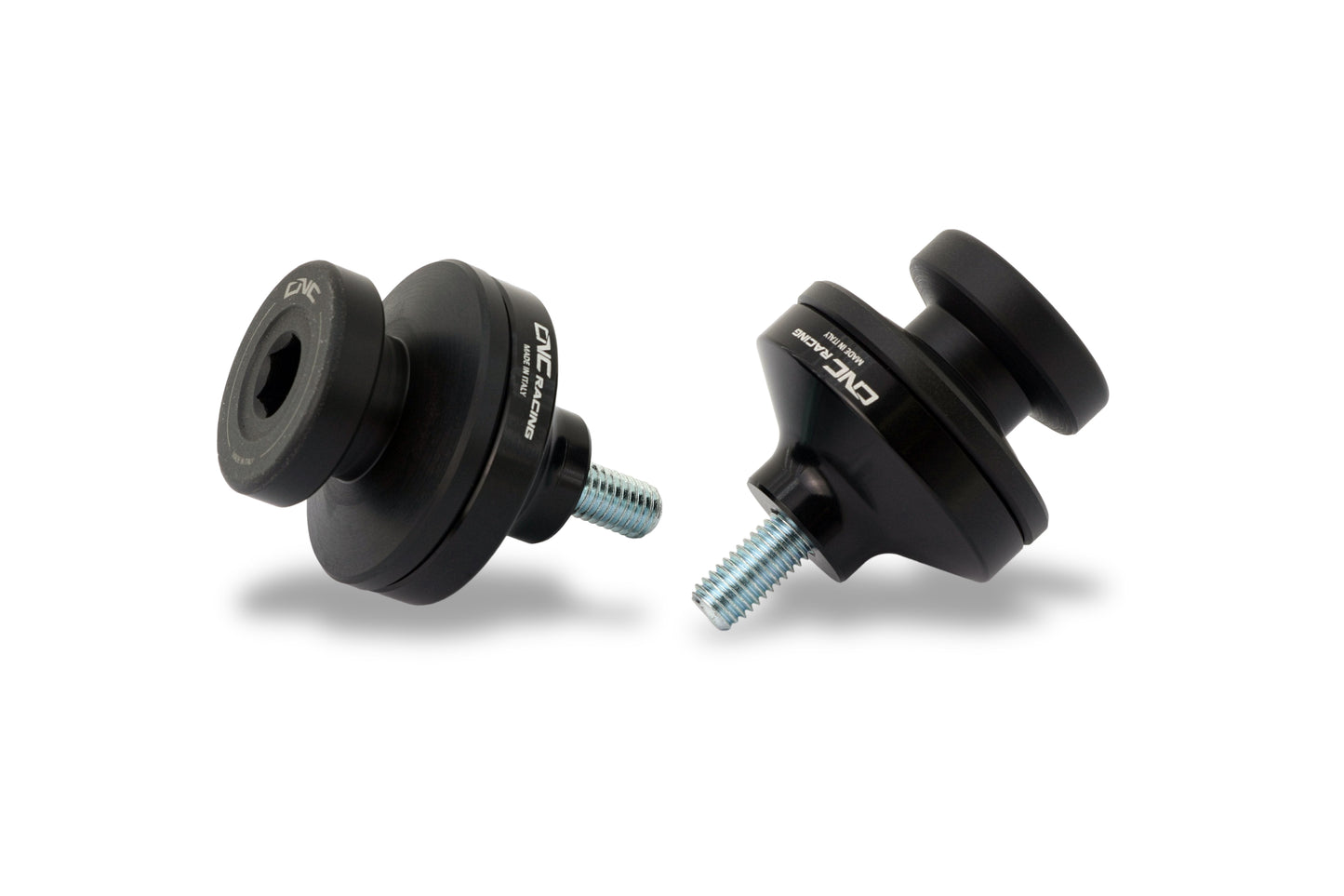 GeGShop.nl CNC Racing achterbrug paddockstand bobbins Ducati Multistrada zwart 