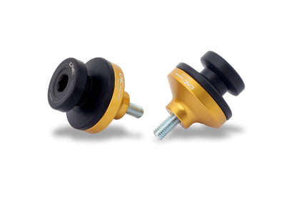 GeGShop.nl CNC Racing achterbrug paddockstand bobbins Ducati Multistrada goud