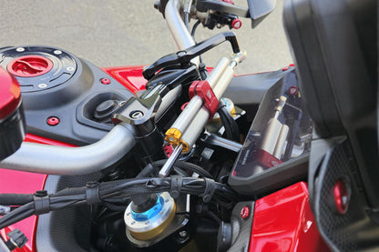 Kit de serrage d'amortisseur de direction rm251 compatible ducati multistrada v4 pikes pic 2022+