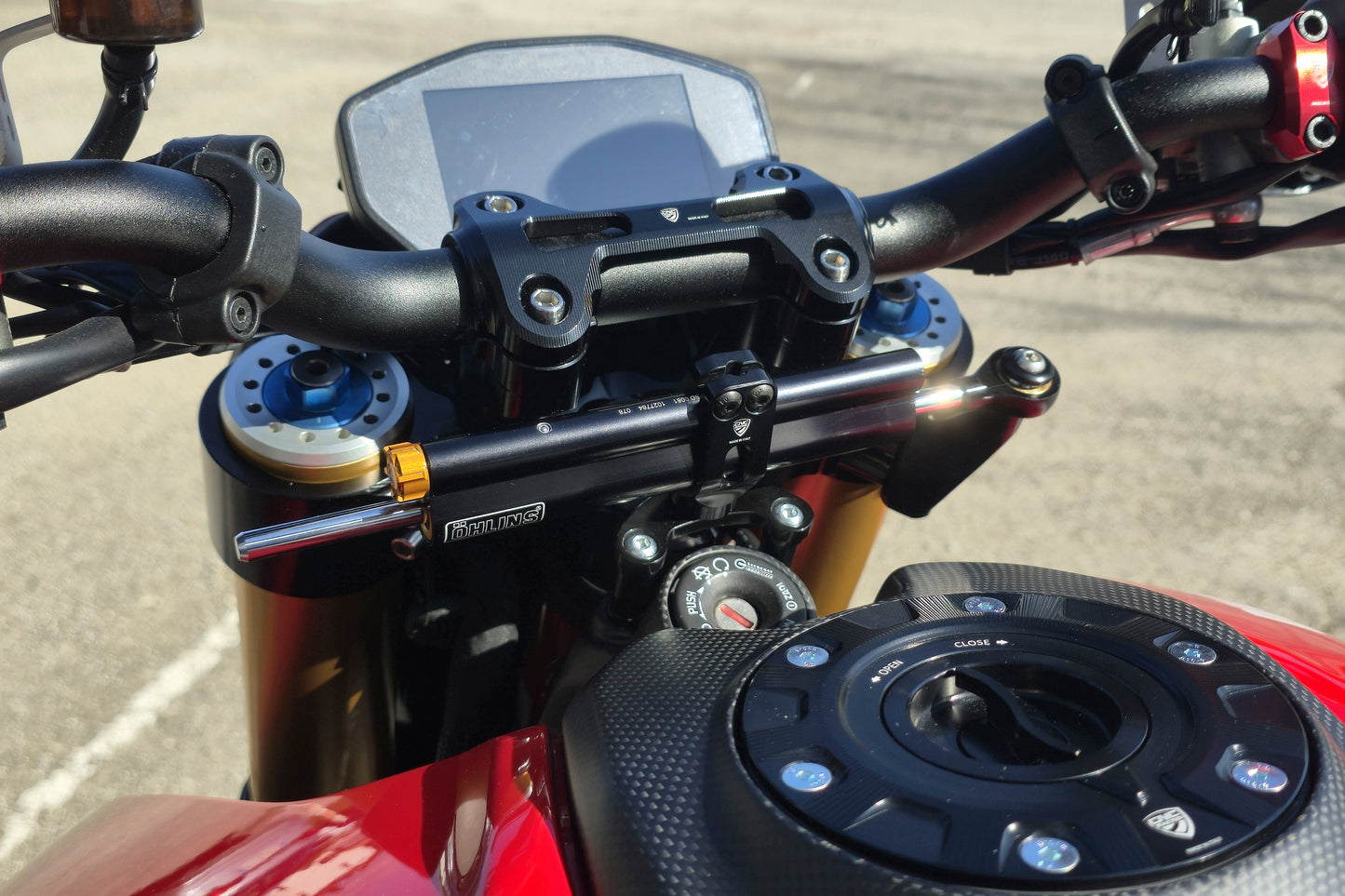Kit Triple Clamps Ducati Hypermotard 821 SP 939 SP 950 SP Ducati Hypermotard 821 SP (2013-2015)