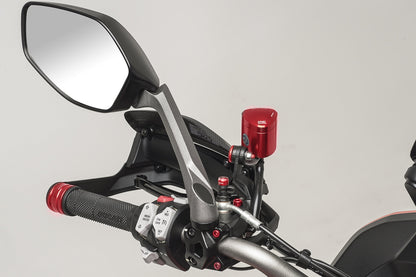 Rem-Koppelingsvloeistof Reservoir 12ml - Rebel Ducati Diavel Carbon 2011-2018 Rood gemonteerd op Multistrada 