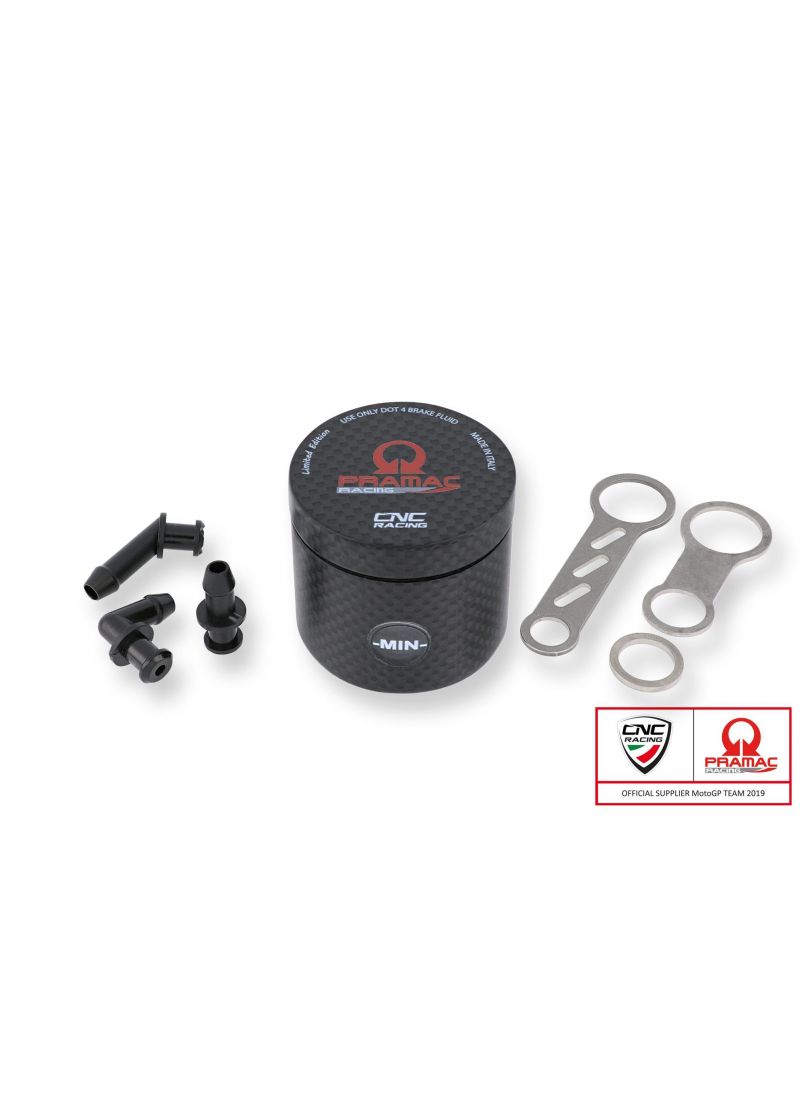 Front Brake Fluid Reservoir 25ml Carbon - Pramac Racing Limited Edition Ducati Hypermotard 1100 (2007-2012)