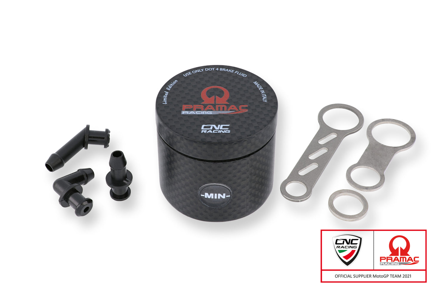 Réservoir de liquide de frein avant 25 ml de carbone - Pramac Racing Limited Edition Ducati Diavel Carbon (2011-2018)
