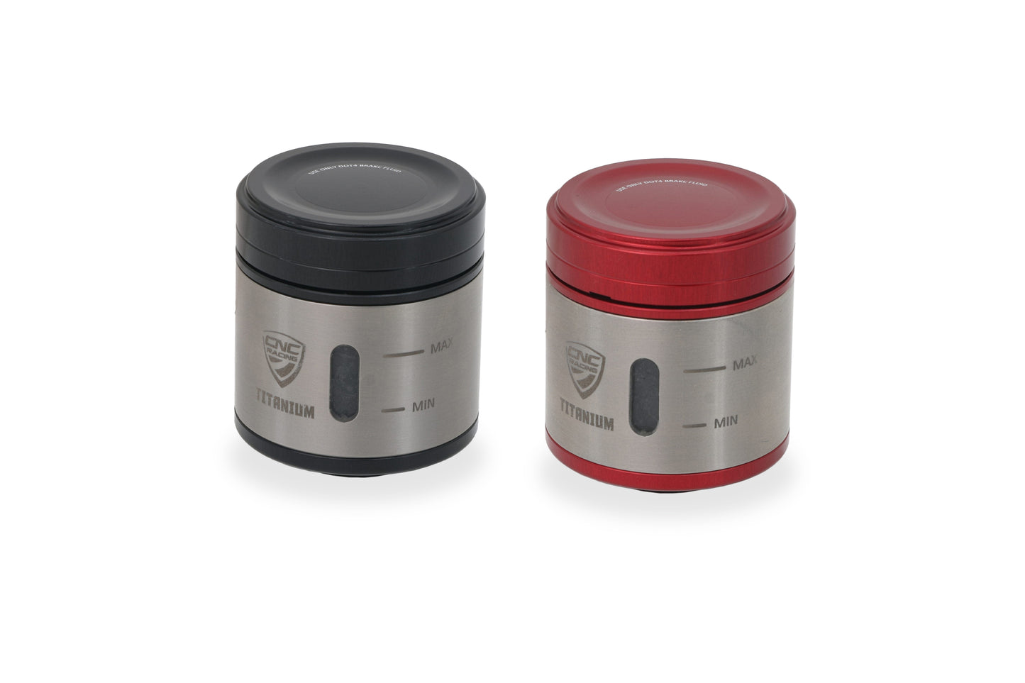Réservoir de fluide pour le liquide de frein arrière ou le liquide d'embrayage 12 ml - Titanium Ducati Panigale V4S (2025+)