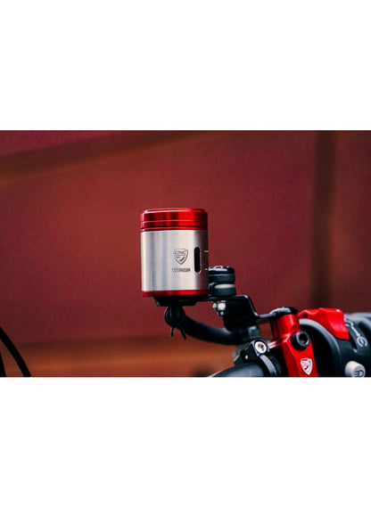 Brake Fluid Reservoir 25ml - Titanium Ducati Hypermotard 1100 EVO (2010-2012)