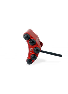 Left Handlebar Switch kit - Street use - Red Version Ducati Hypermotard 1100 (2007-2012)