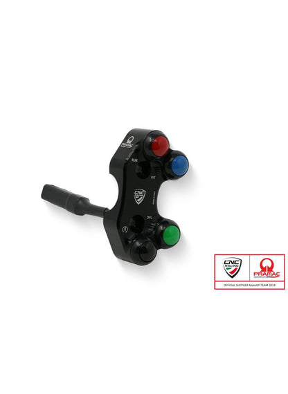 Commutateur de guidon droit CNC Ducati Panigale V4R - OEM et RCS Brembo Frein Master Cylinder - Pramac Limited Edition Ducati Panigale V4 R (2019-2020)