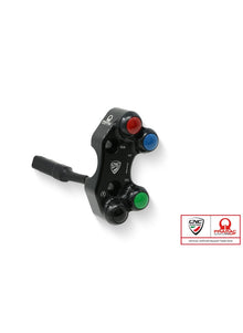CNC Right Grootbar Switch Panigale V4R - Brembo Billet CNC et Forged Brake Master Cylinder - Pramac Limited Edition Ducati Panigale V4 R Racing (2019+)