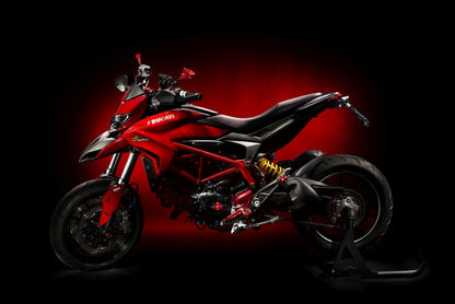 Poste de plaque d'immatriculation «Race» LightEch - L'innovation rencontre l'élégance - Ducati Hypermotard 821/939 Hyperstrada 821/939 2013-2018
