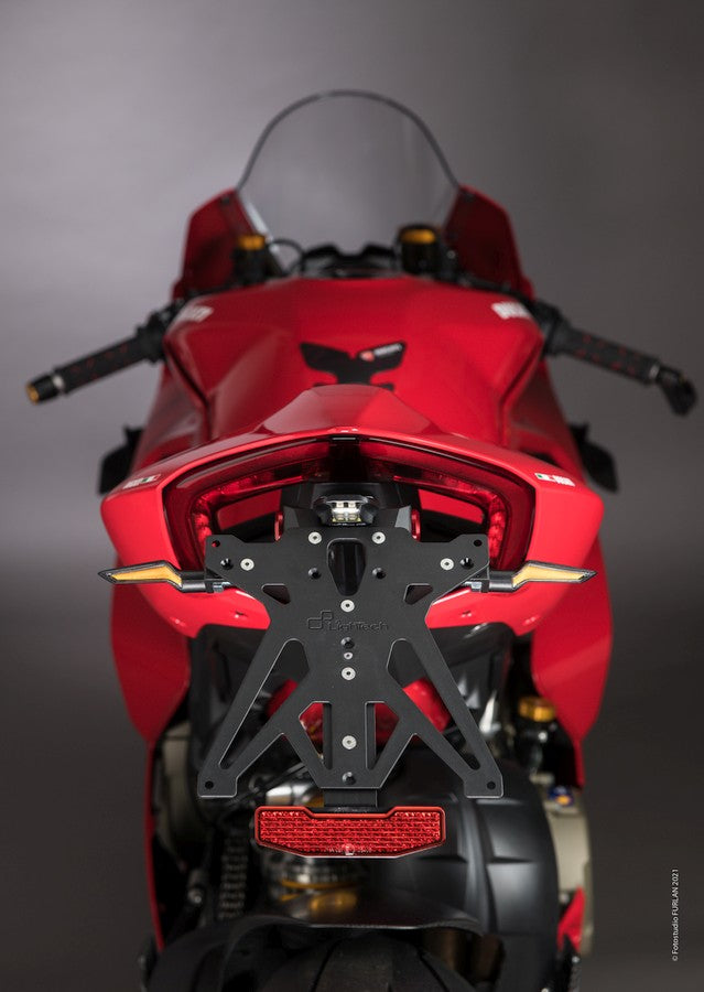 Poste de plaque d'immatriculation «Race» LightEch - L'innovation rencontre l'élégance - Ducati Panigale V2 2020-2024