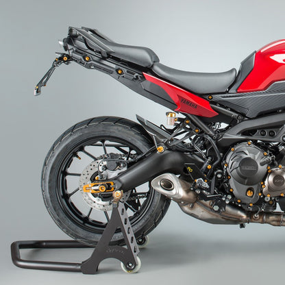 Le support de plaque d'immatriculation «Race» LightEch Kit Innovation rencontre l'élégance-yamaha MT-09 Tracer / GT 2015-2017
