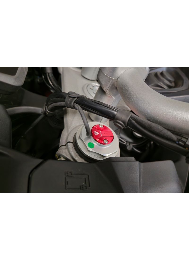 Fork Leg Plug Cover (1 pc.) - Ducati Multistrada V4 Rally (2025+)