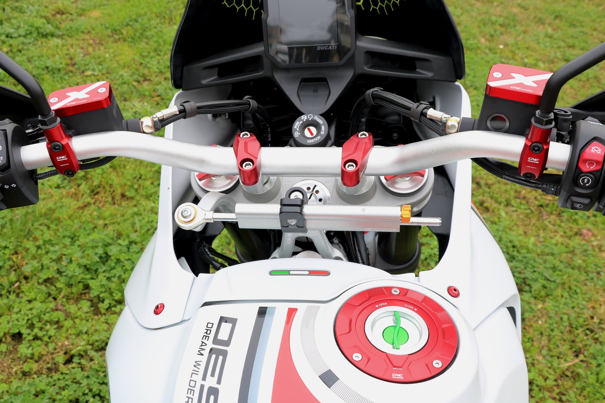 Tankdop - Tricolore Ducati Streetfighter V4 (2025+)