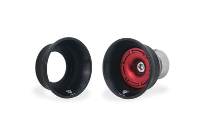 TP552BR paddock bobbins achterwiel vooraanzicht zwart-rood