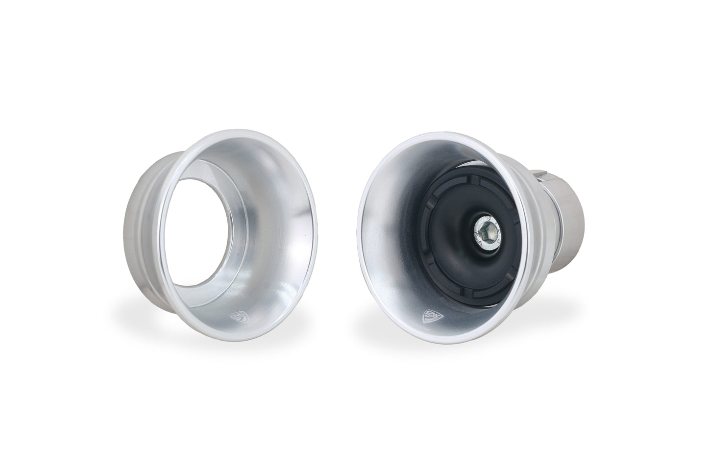 TP552SB paddock bobbins achterwiel vooraanzicht zilver-zwart