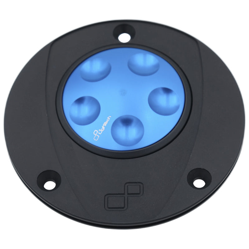 Complete tankdop (drie boutgaten) met snelsluiter Ducati Monster M900 (1994-1999) Blauw
