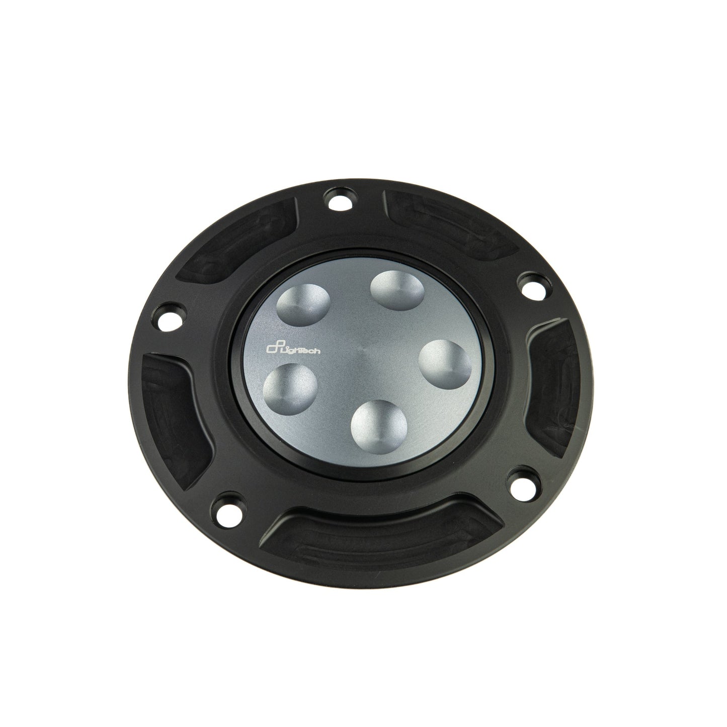 Complete tankdop (vijf boutgaten) met snelsluiter Aprilia RSV4 (2009-2014) Grijs