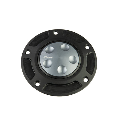 Complete tankdop (vijf boutgaten) met snelsluiter Ducati Scrambler 1100 (2018-2020) Grijs