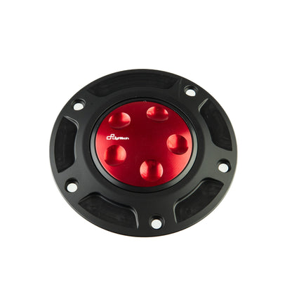 Complete tankdop (vijf boutgaten) met snelsluiter Ducati Panigale 1299 (2015-2017) Rood