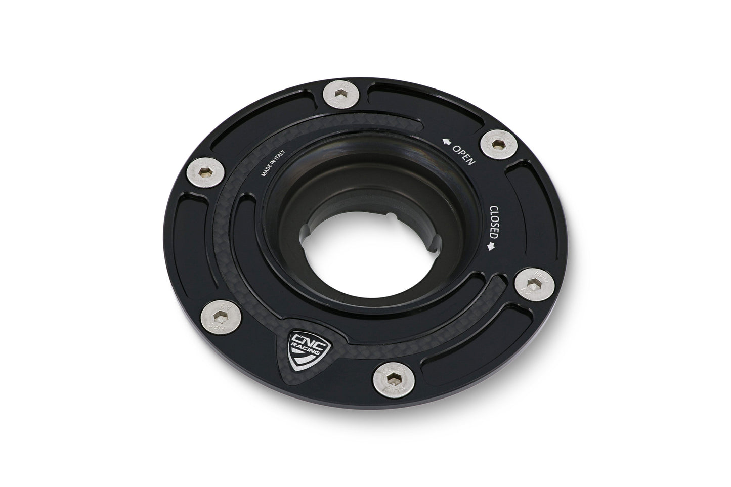 Tankdop buitenrand Carbonio Yamaha YZF-R3 (2015+) zwart
