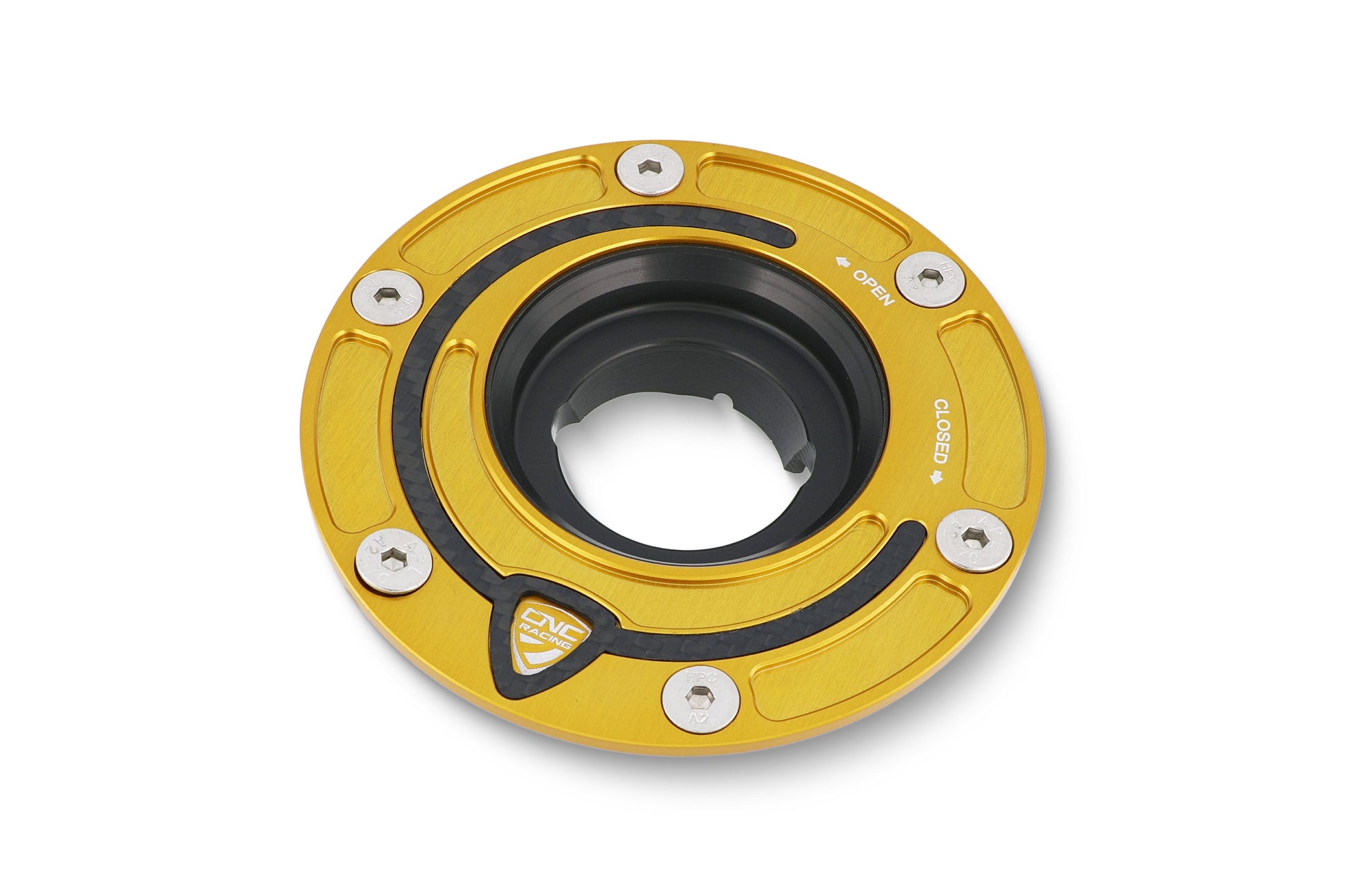 Tankdop buitenrand Carbonio KTM 950 SM (2008-2013) goud