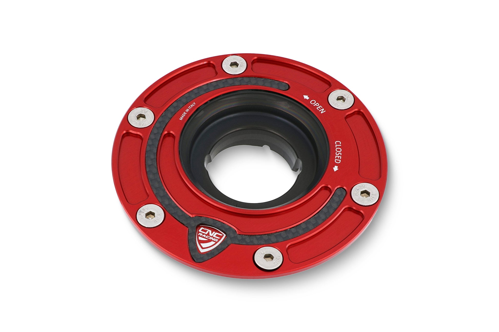 Tankdop buitenrand Carbonio MV Agusta Brutale 800 RR (2016-2017) rood