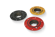Carbon tankdop buitenrand Ducati Multistrada V2S (2025+) beschikbare kleuren zwart rood en goud