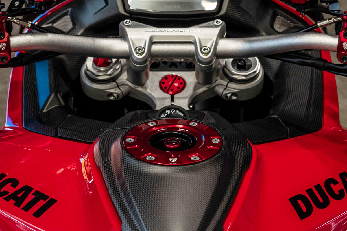 Fast Key kern voor CNC Racing tankdop Ducati Multistrada V2 (2022+) op Multistrada
