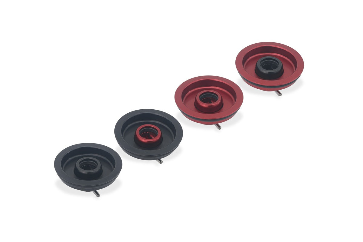 Fast Key kern voor CNC Racing tankdop Ducati Multistrada 1200 (2010-2012) beschikbare kleuren zwart, rood, zwart-rood en rood-zwart