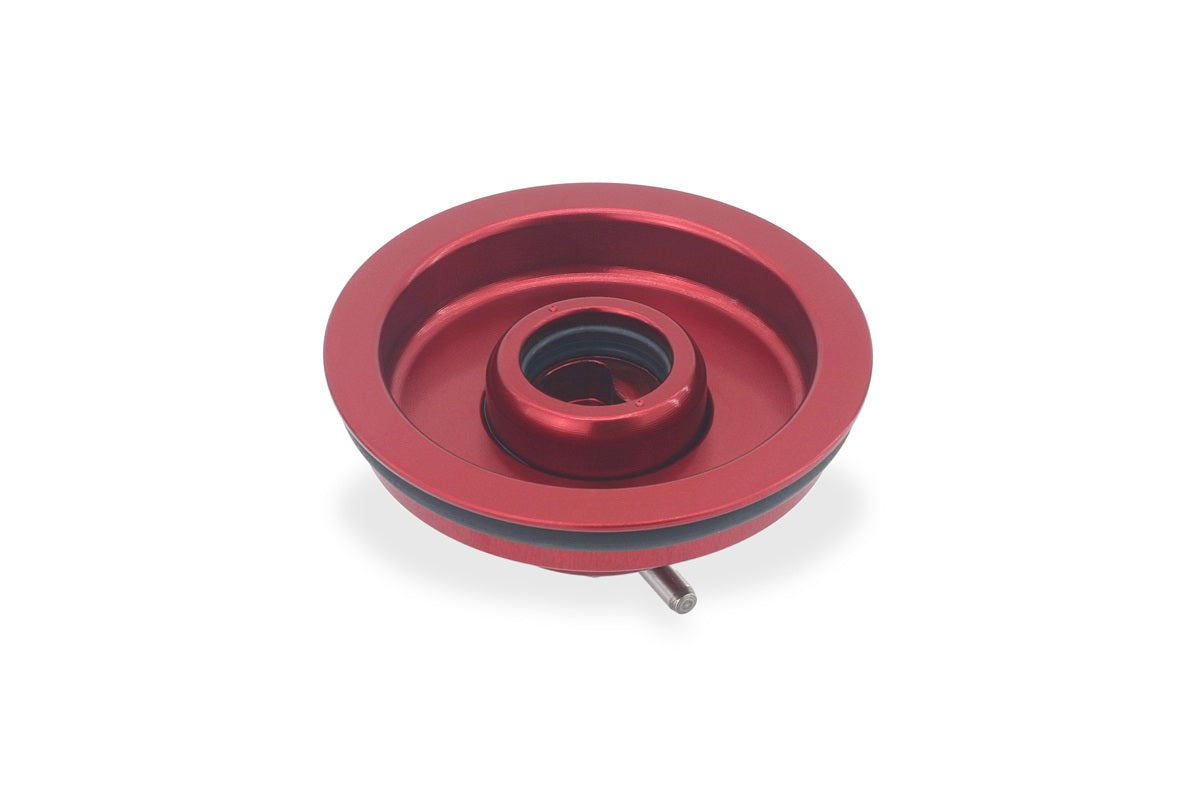 Fast Key kern voor CNC Racing tankdop Ducati Diavel V4 (2023+) rood-rood