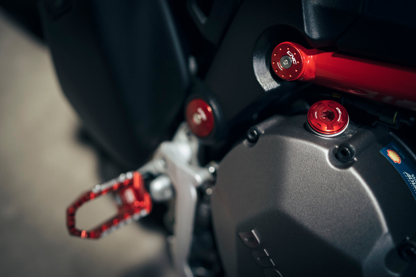Kit de caps de cadre Ducati Multistrada 1260 - Pour les trous plus petits Ducati Multistrada 1260 S (2018-2020)