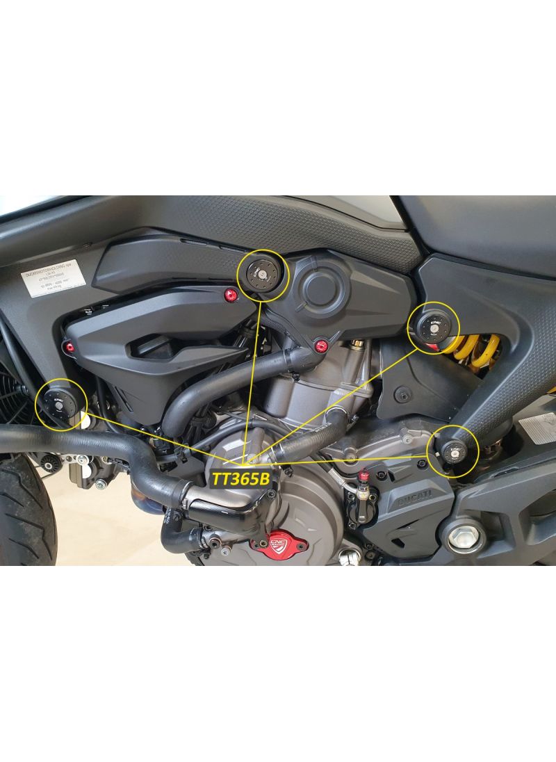 Frame Cap Set Ducati Monster 950 2021+