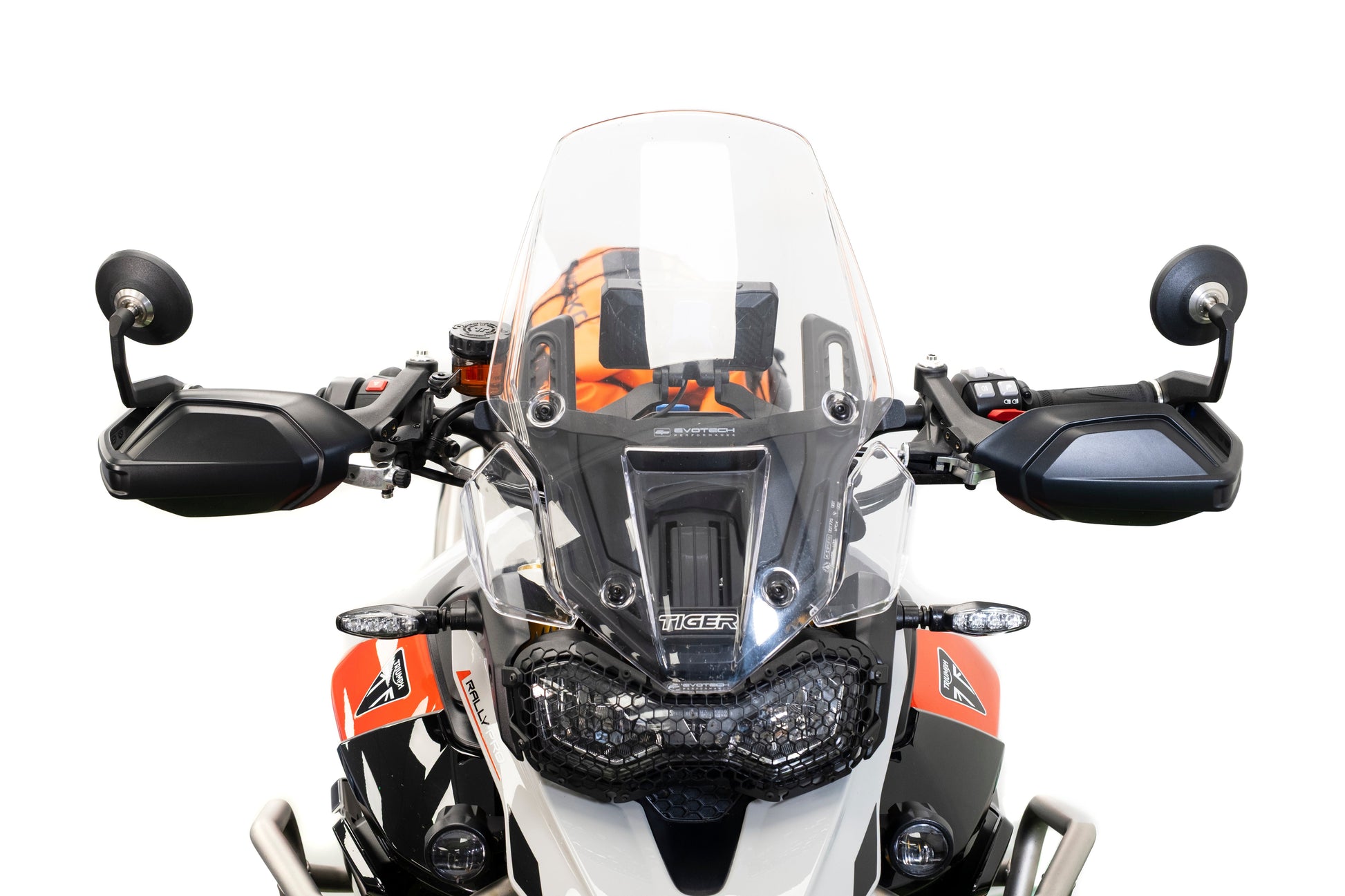 Bar-End Spiegels (Retro) Evotech Handguard - Triumph Tiger 900 GT Pro (2024+)