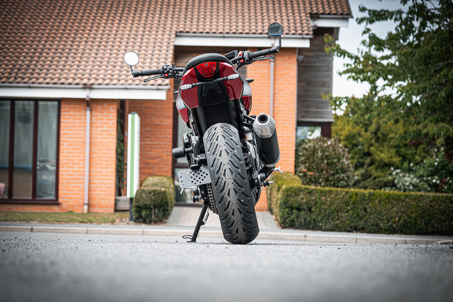 Kentekenplaathouder Triumph Trident 660 (2026+) Swingarm Mounted