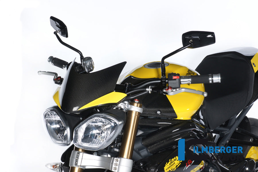 Triphe de carbone complet du pare-brise Triple 1050 (2011-2015)