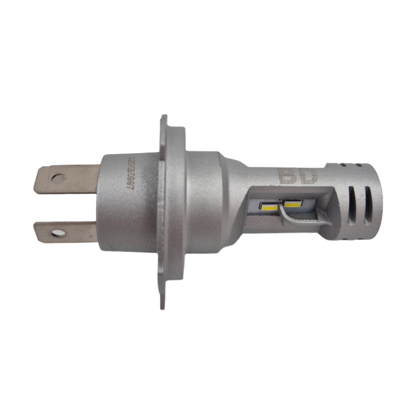 LED lamp met H4 fitting L4 zijaanzicht
