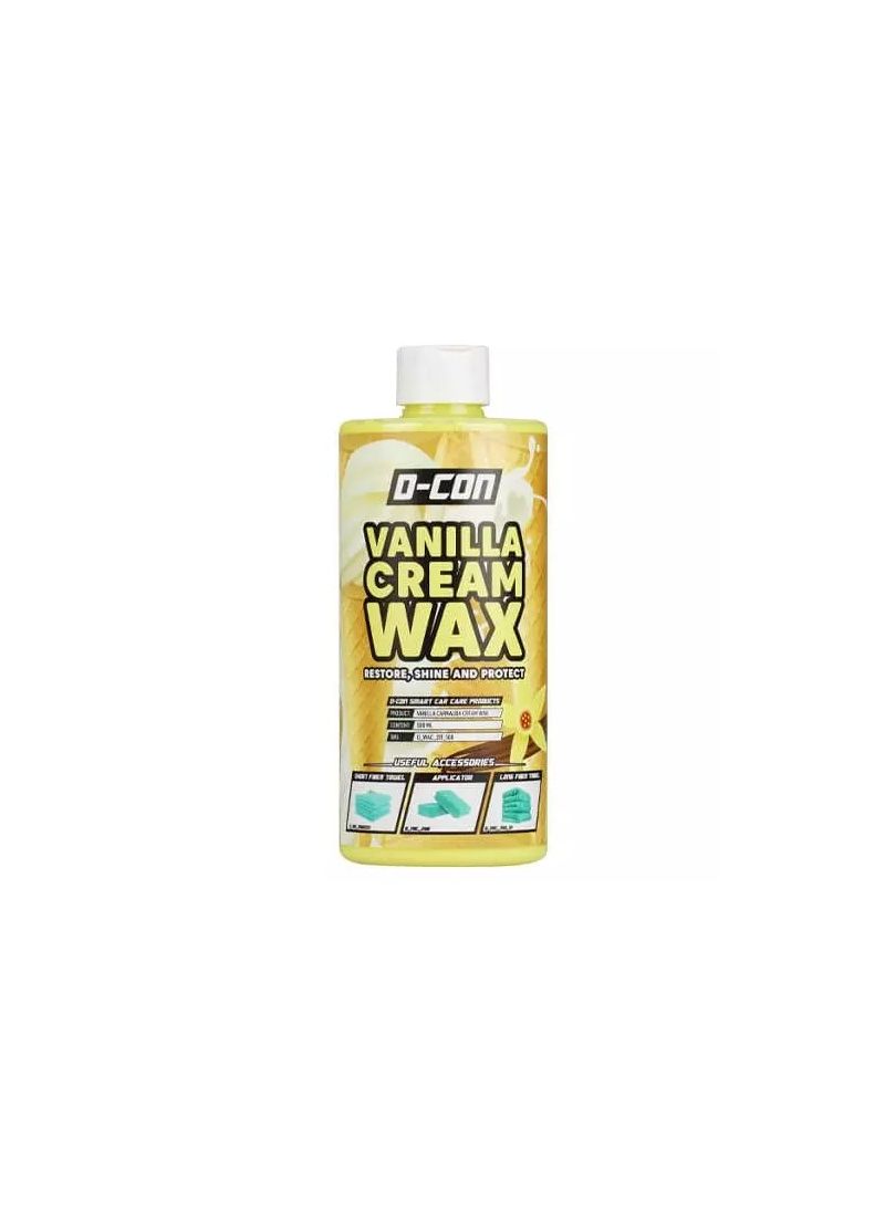 D-Con Vanilla Cream Carnauba Cire 500 ml