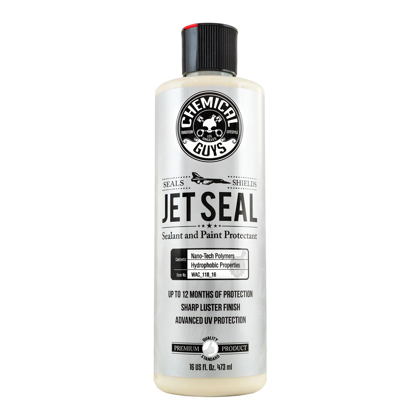 Chemical Guys JetSeal 109/209 - Protection ultime de scellage et de brillance de la peinture (473 ml)
