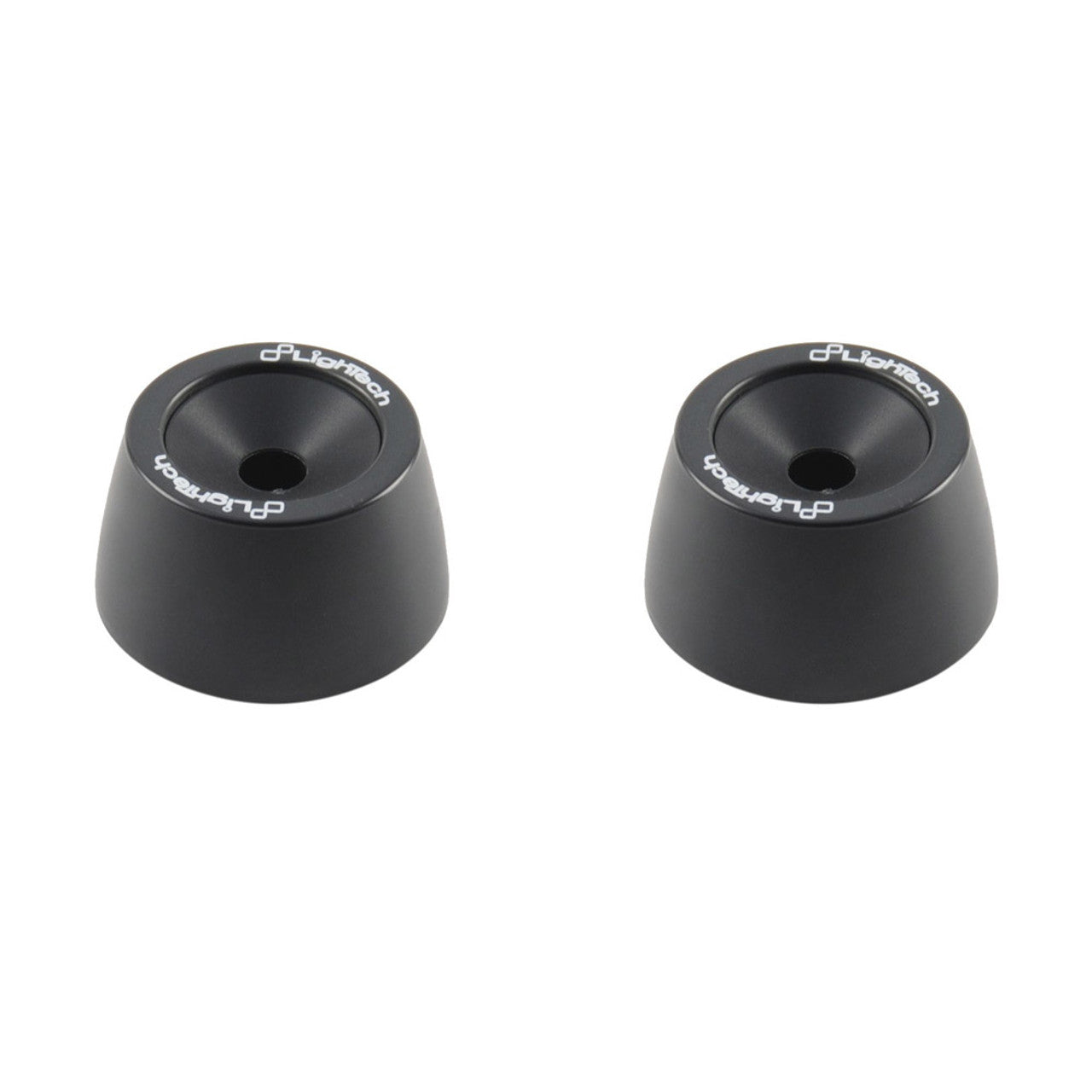 Slière d'essieu de fourche avant LightEch Set Black Kawasaki
