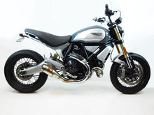 Outletdeal: Competition Werkes uitlaat zwart-zilver Ducati Scrambler 1100 (2020-2025)