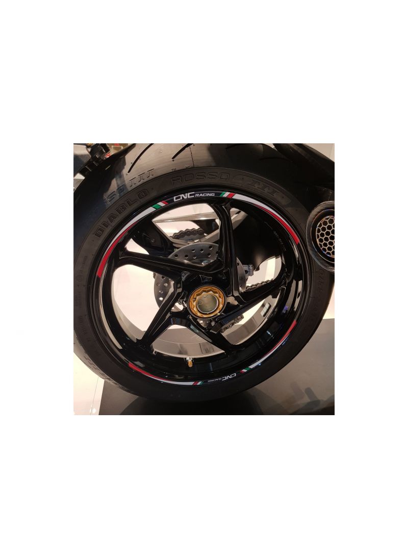Rimstripe velgsticker set - 17 inch velgen Kawasaki Z900 (2025+)